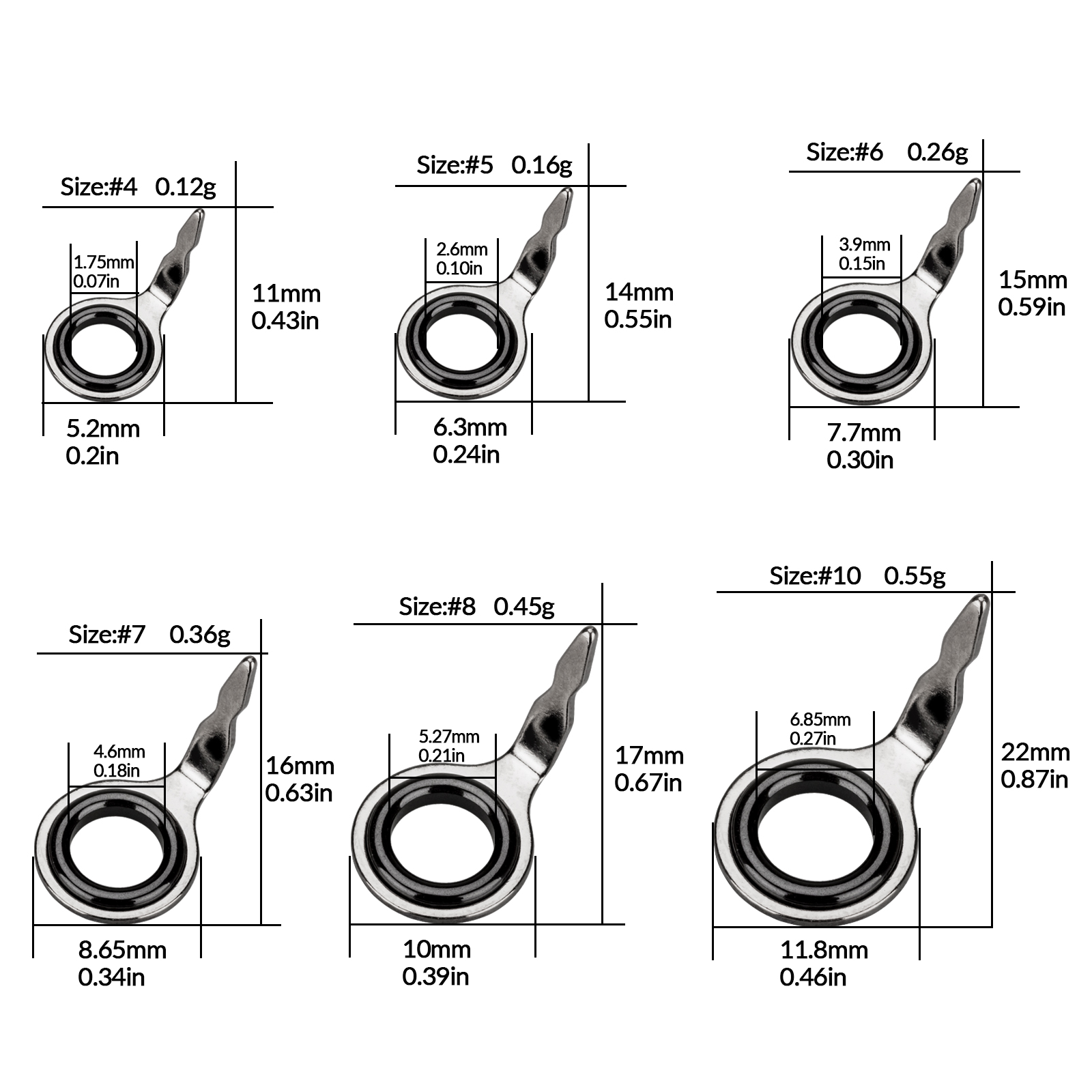 THKFISH 60 adet Olta Kılavuzla - Fishing Rod Guide Replacement incelemesi ve fiyatı
